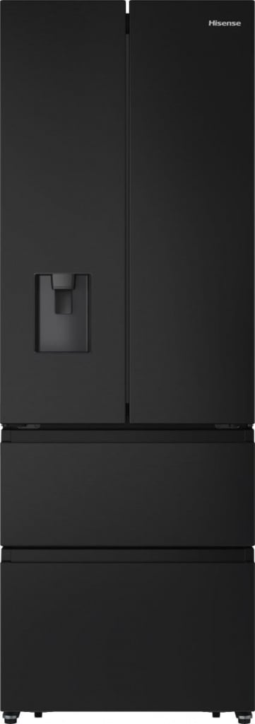 Hisense PureFlat RF632N4WFE Non-Plumbed Total No Frost Multi-door American Fridge Freezer – Black / Stainless Steel – E Rated #403525