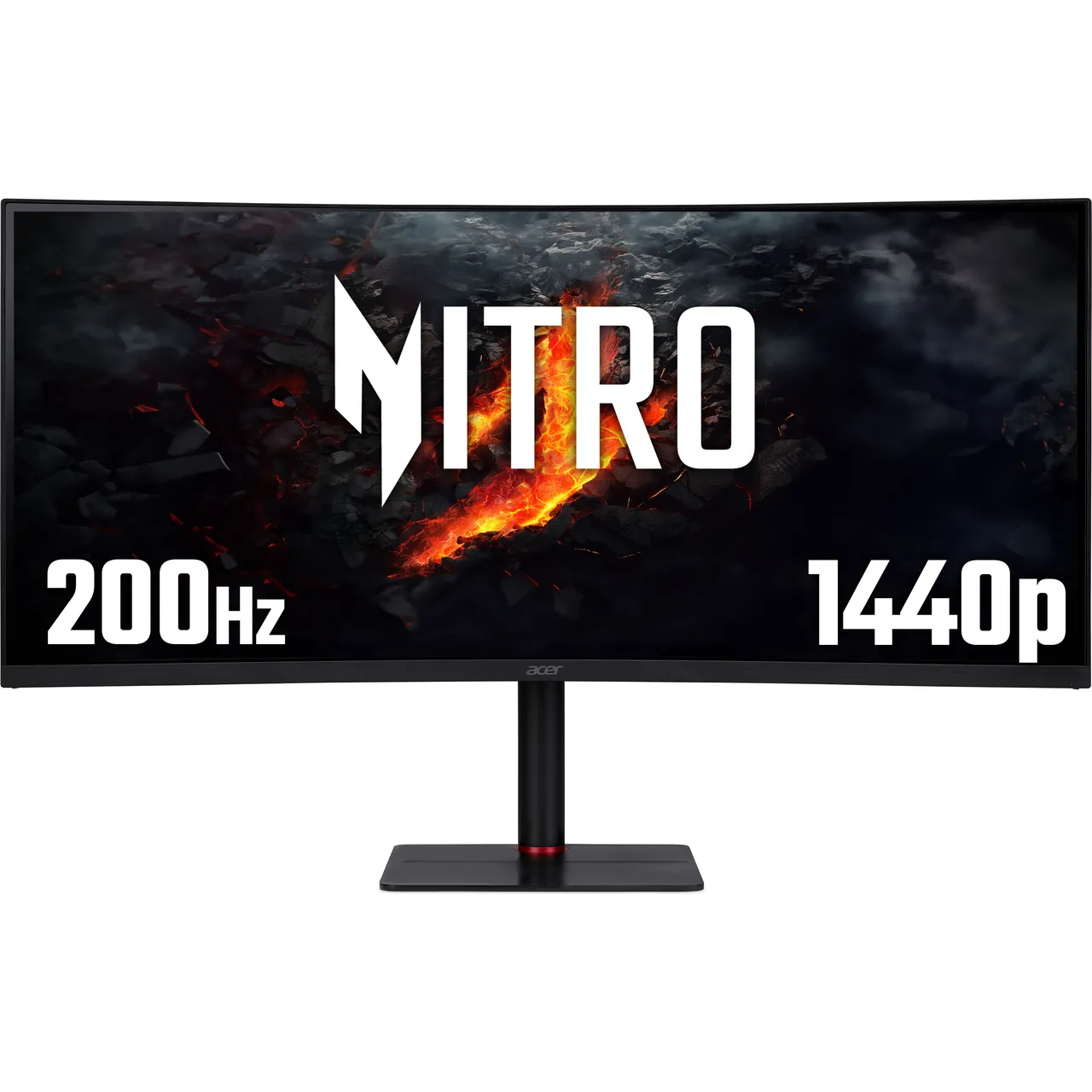 Acer Nitro XV5 34″ UltraWide Quad HD 200Hz Gaming Monitor with FreeSync™ Premium – Black #403714