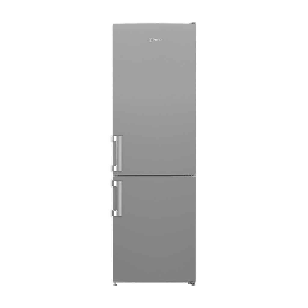 Indesit IKNS 1261 S4UK 171cm 60/40 Fridge Freezer – Silver – E Rated #404099