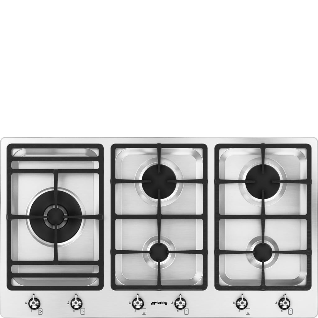 Smeg Classic PS9062 90cm Gas Hob – Stainless Steel #403444