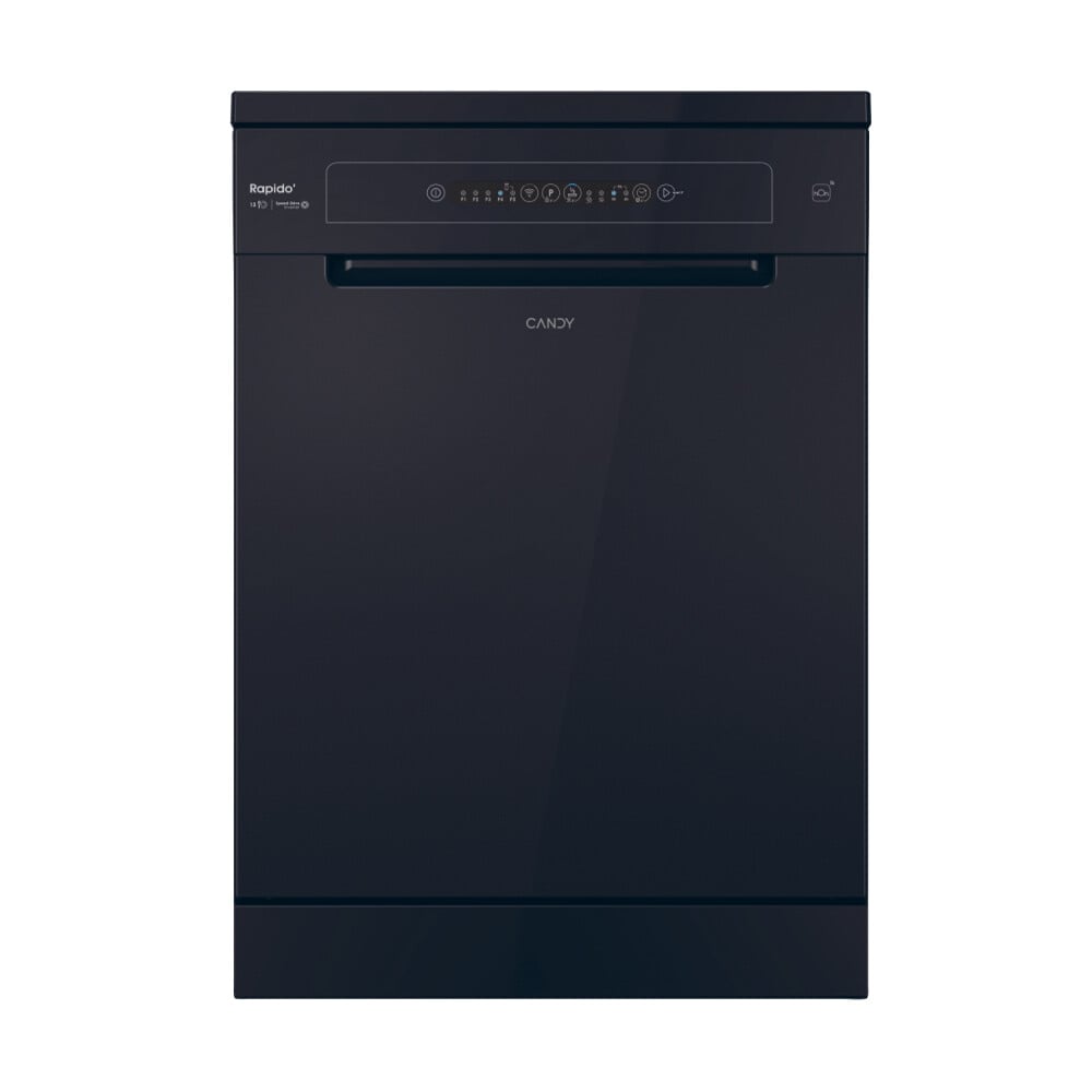Candy RapidÓ CF3E9L0B Wifi Connected Full Size Dishwasher – Black – E Rated #405558