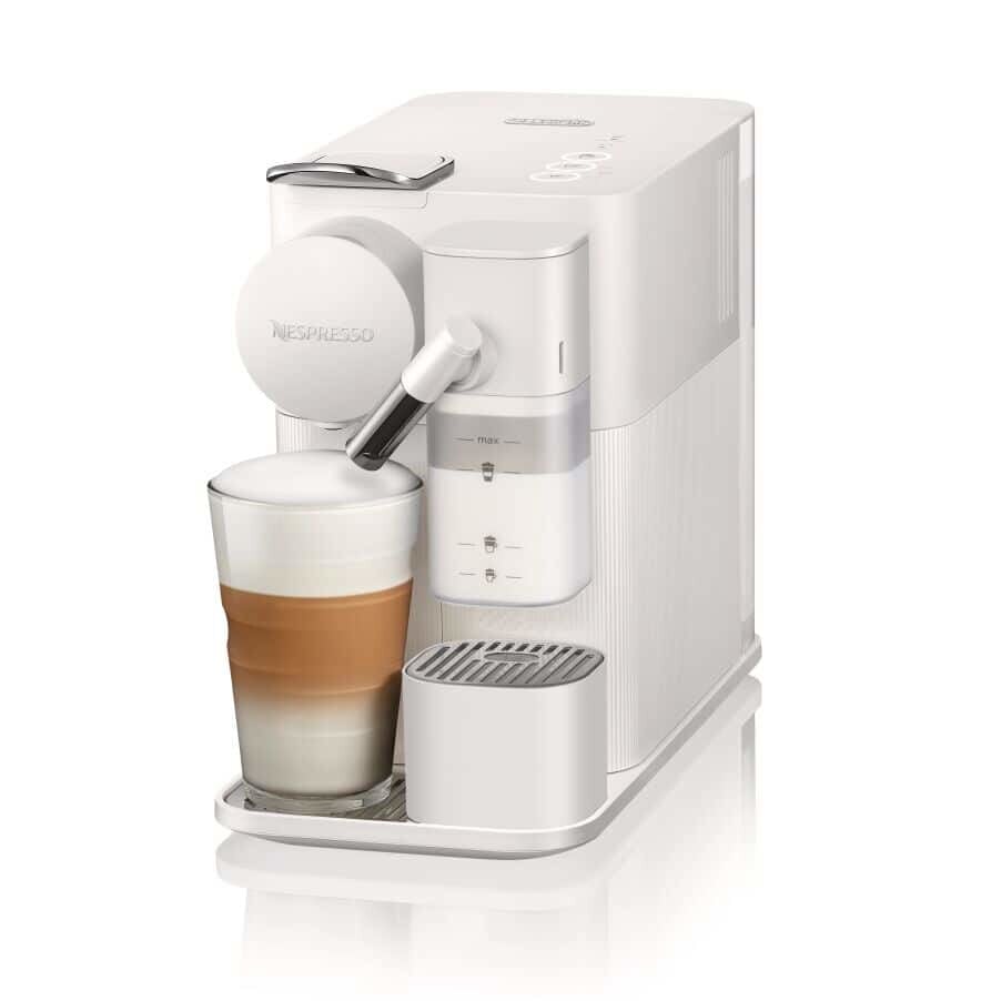 Nespresso by De’Longhi Lattissima One EN510.W Pod Coffee Machine with Milk Frother – White #402981
