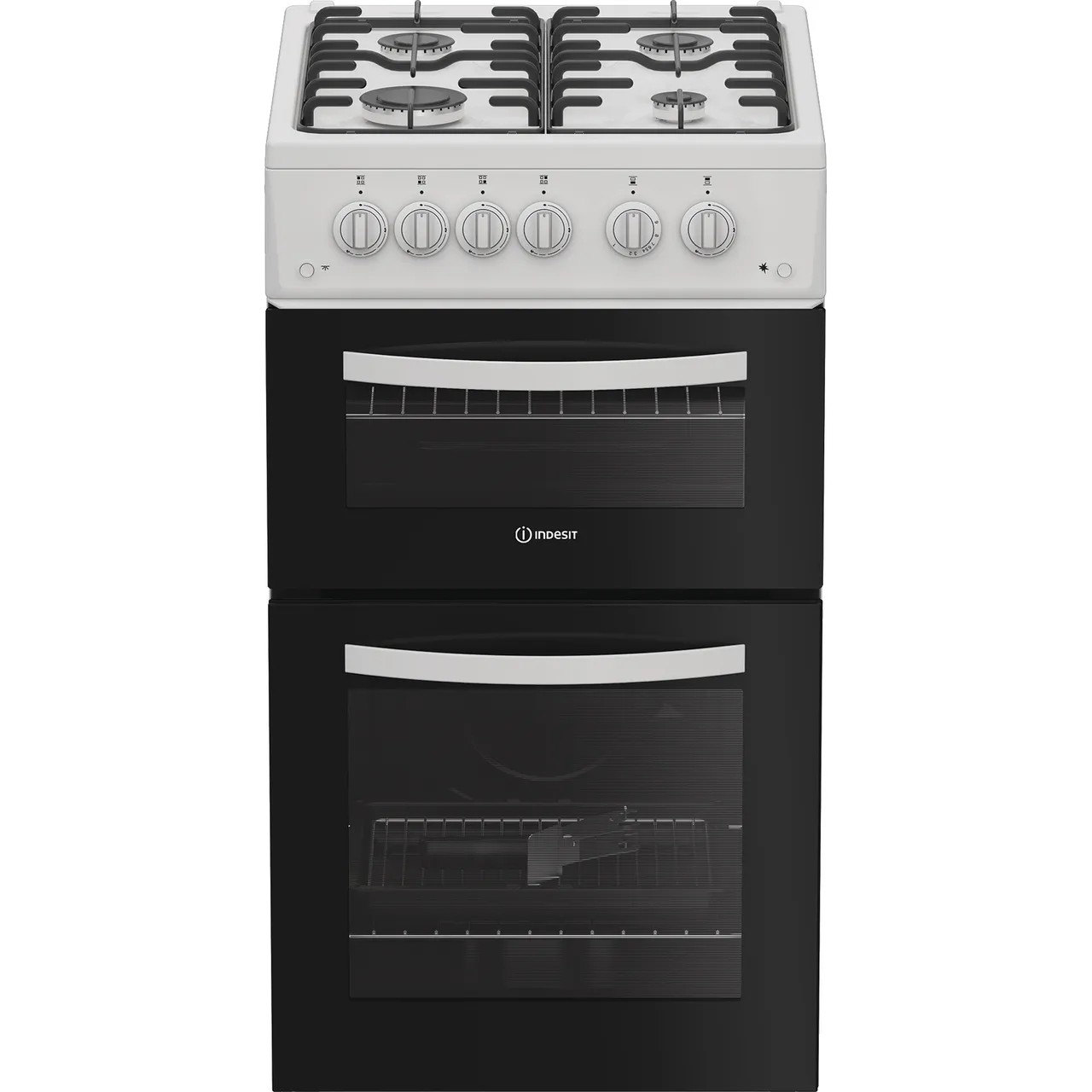Indesit ITG5GMW 50cm wide Single Oven Gas Cooker – White – A+ Rated #404339