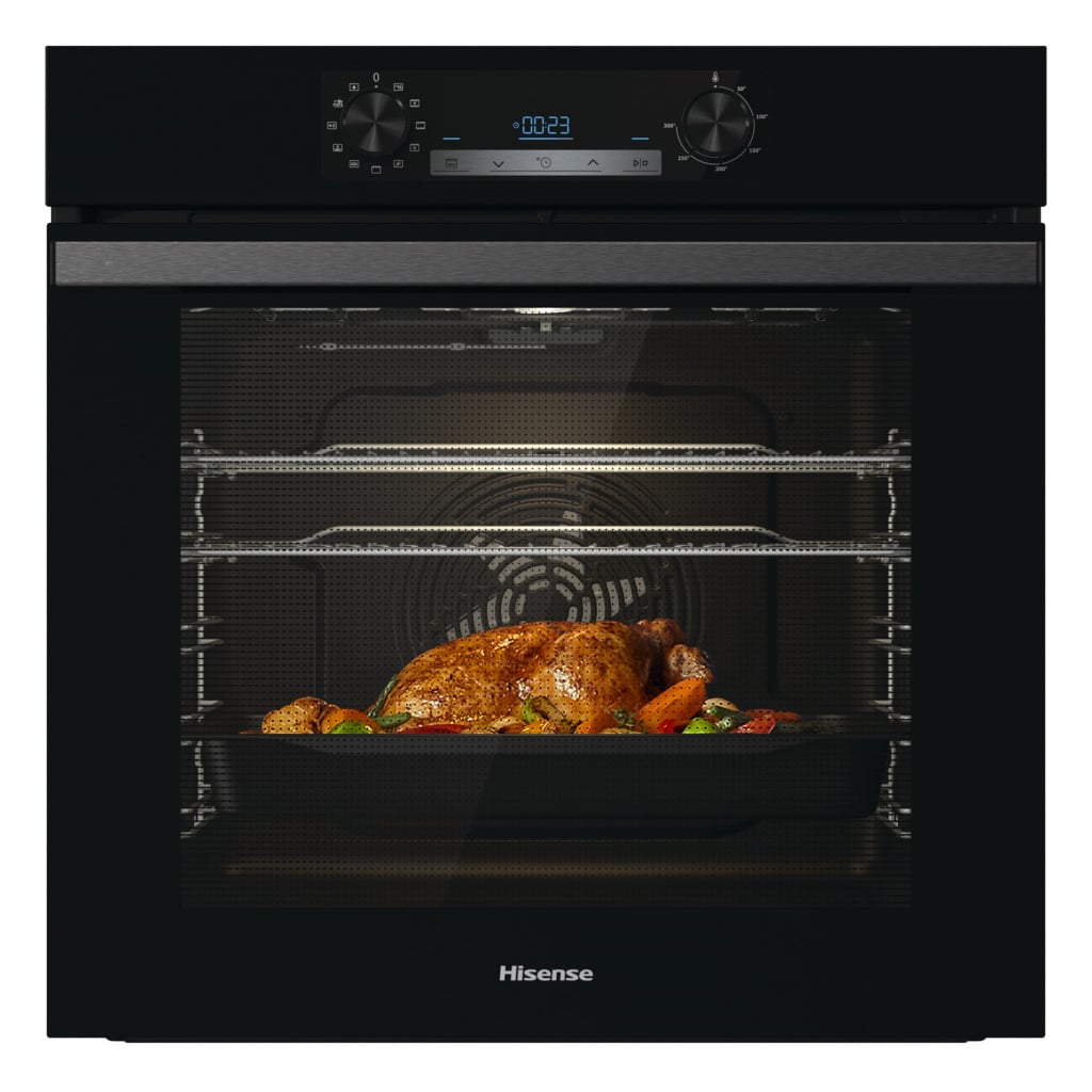 Hisense BI62212ABUK Built In Electric Single Oven – Black – A Rated #402961