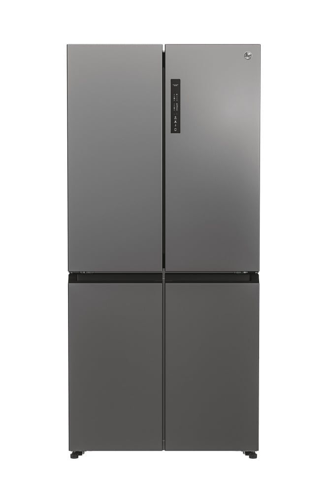 Hoover HHCR3818EWPL Non-Plumbed Total No Frost Multi-door American Fridge Freezer – Inox – E Rated #405805