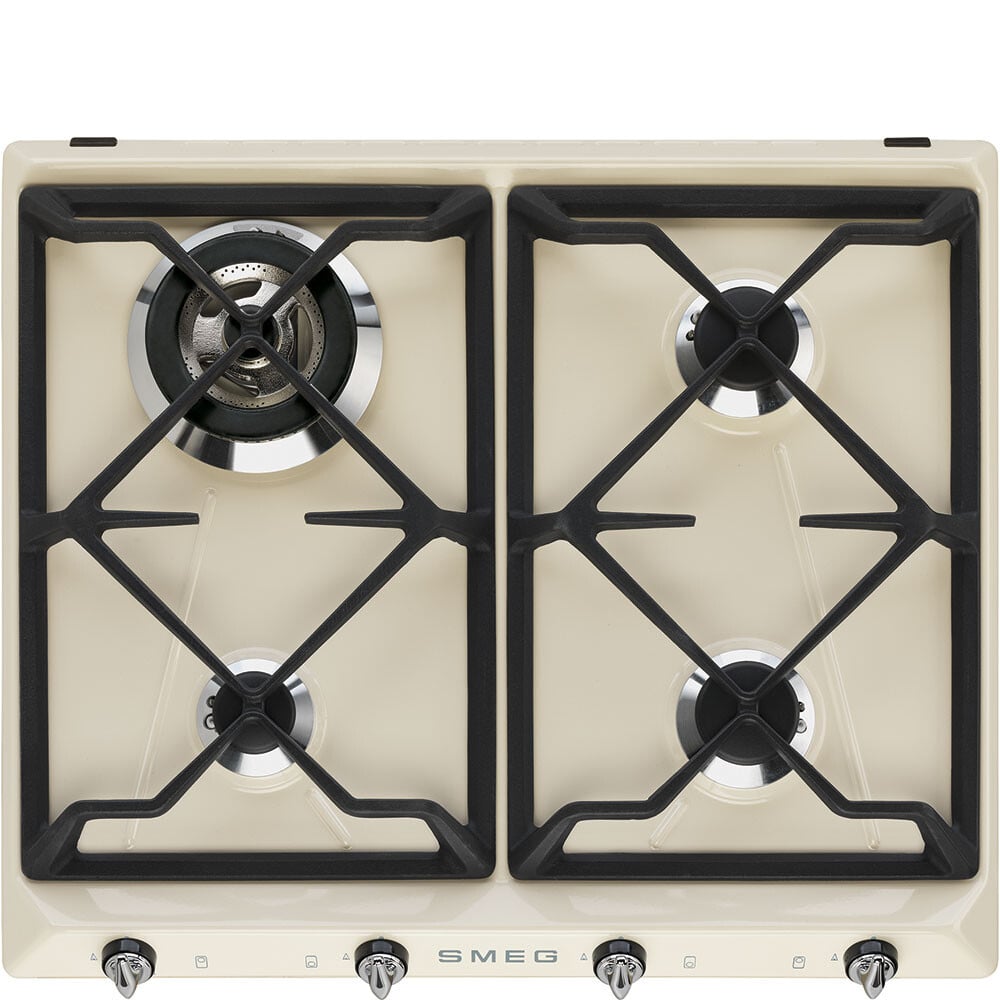 Smeg Victoria SR964PGH 60cm Gas Hob – Cream #403681