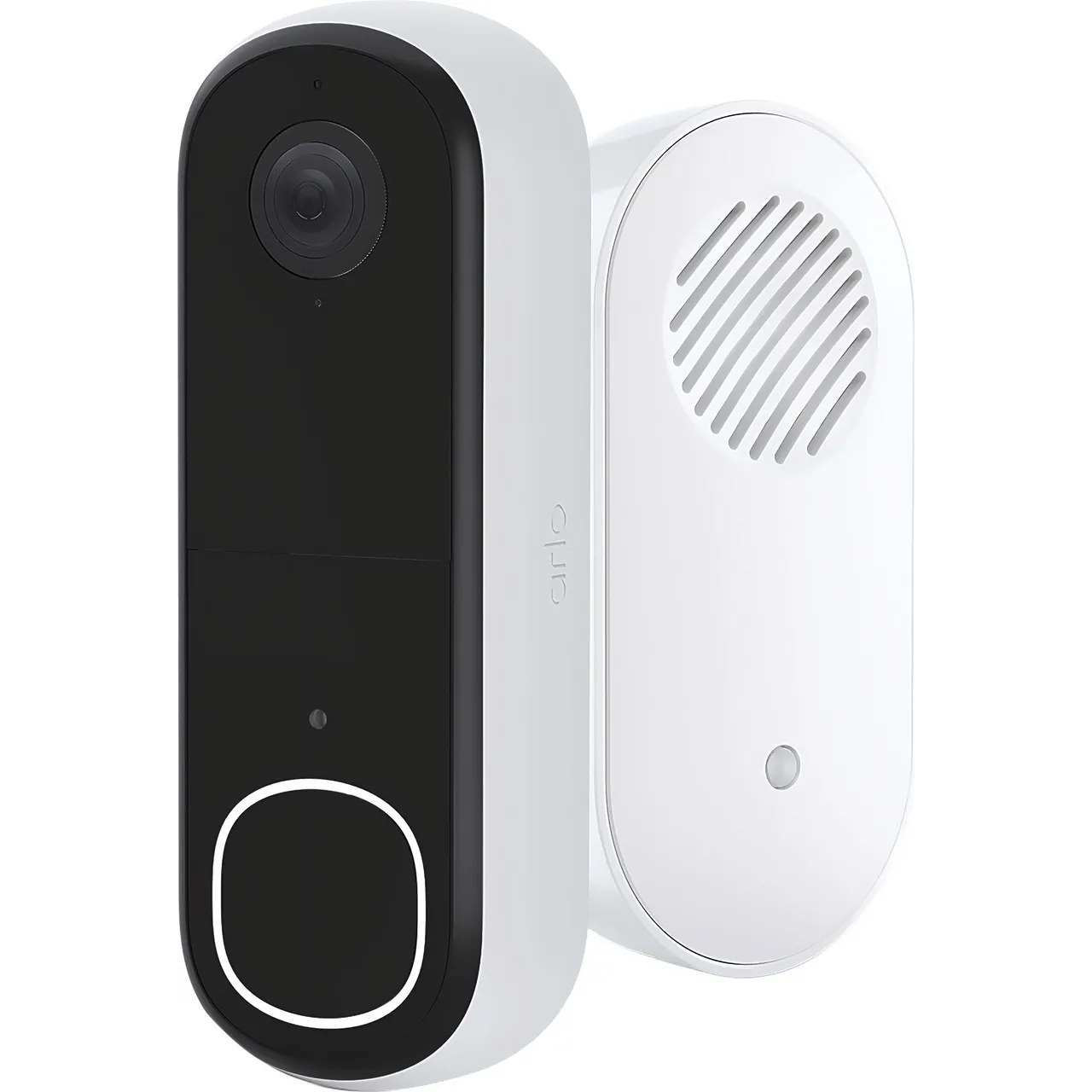Arlo Essential2 2k Video Doorbell Smart Doorbell 2K – Includes Chime White #404273