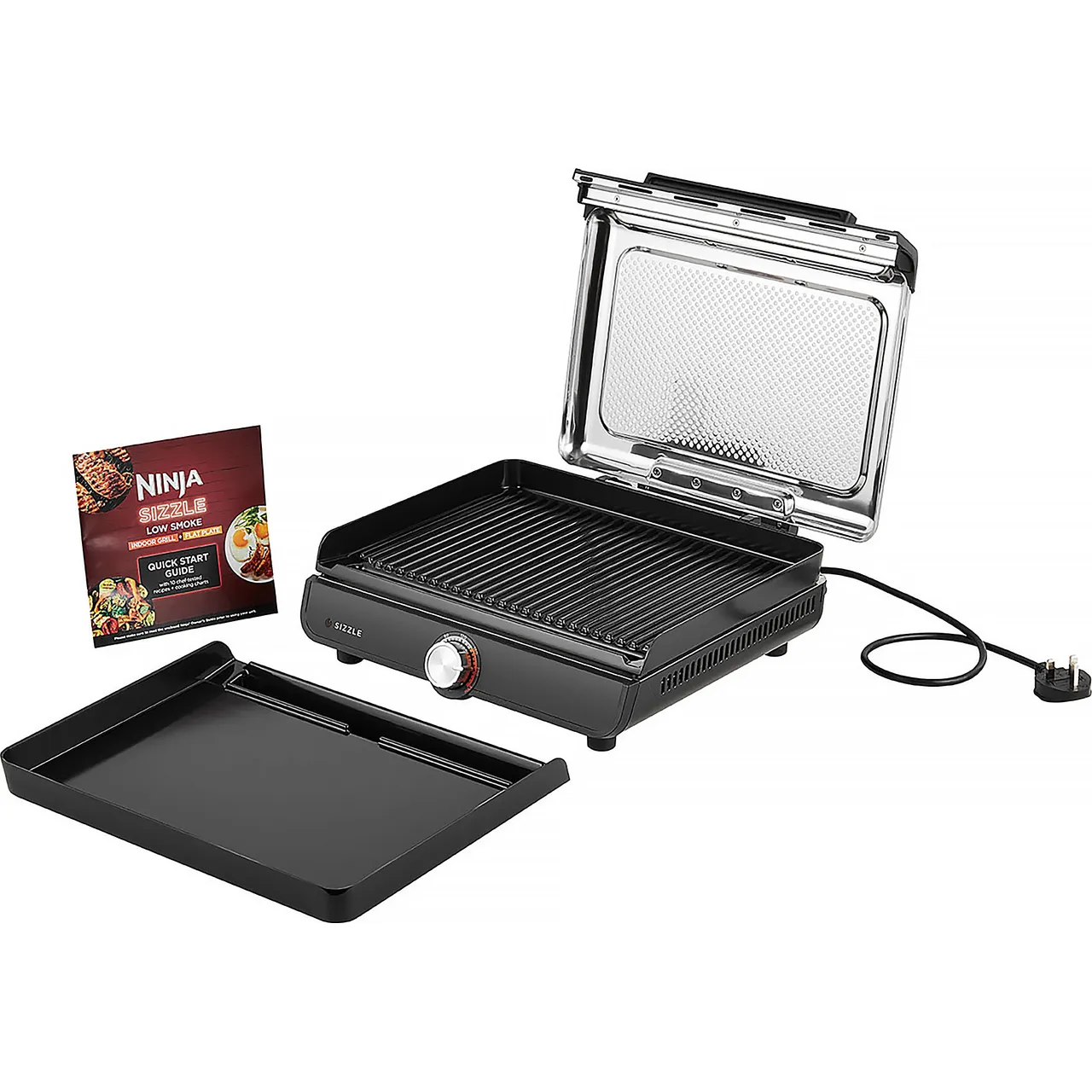 Ninja Sizzle GR101UK Health Grill – Black #403736