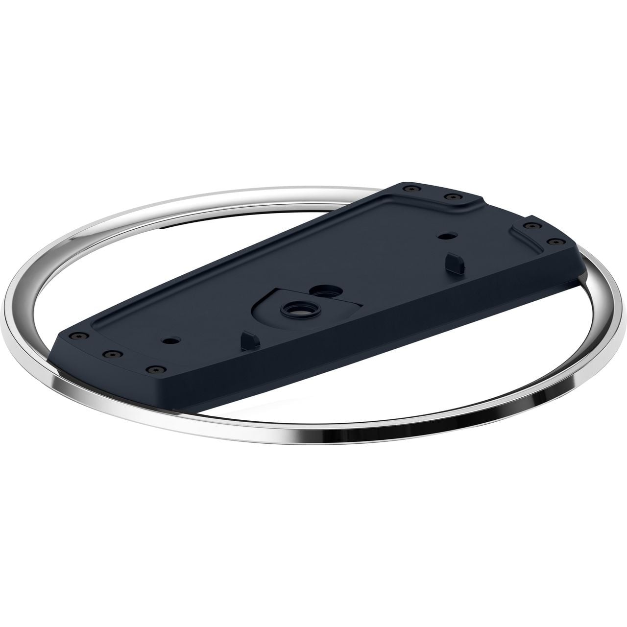 PlayStation PS5 Slim Digital Edition Gaming Stand – Black / Chrome #404140