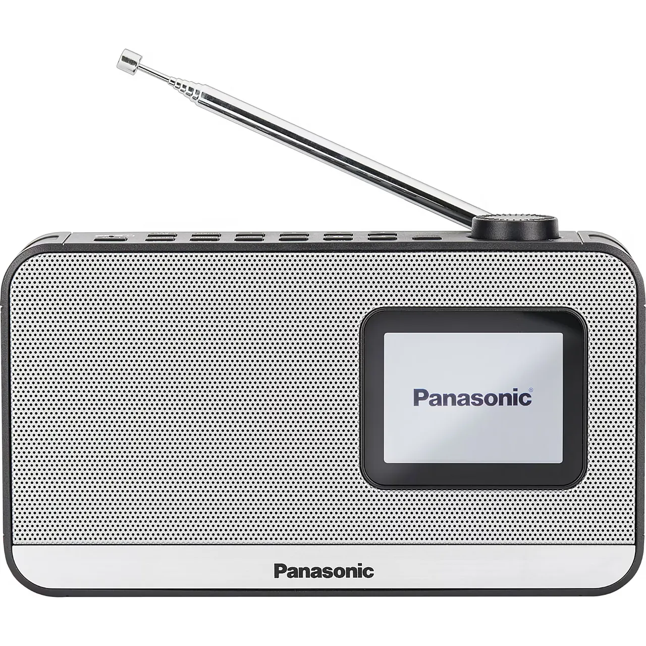 Panasonic RF-D15EG-K Digital Radio with DAB / DAB+ / FM Tuner – Black / Silver #403137