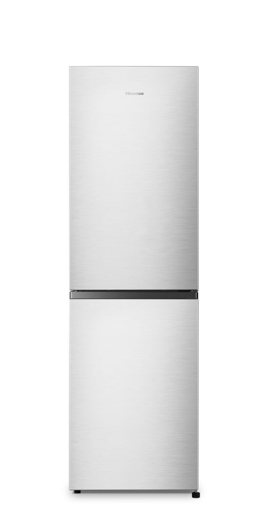 Hisense RB327N4BCE 182cm 50/50 No Frost Fridge Freezer – Stainless Steel – E Rated #404005