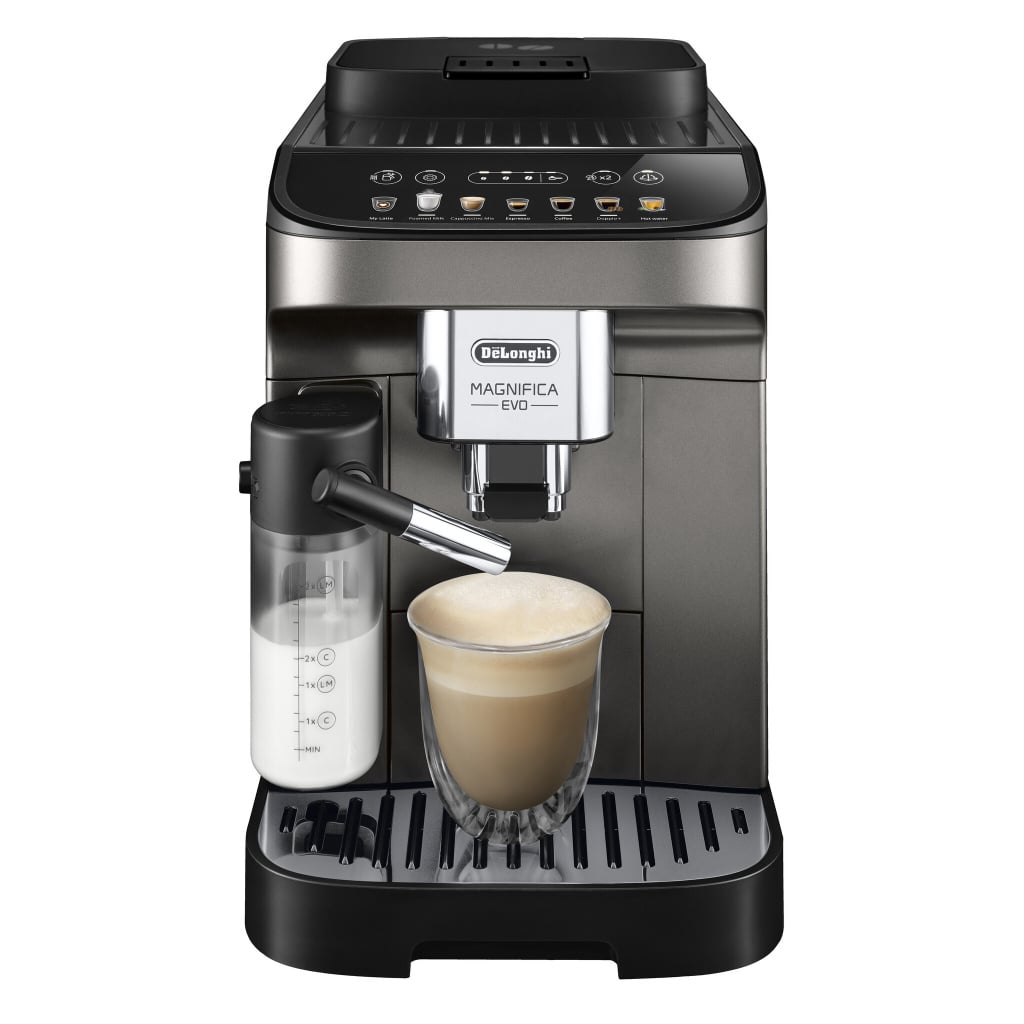 De’Longhi Magnifica Evo ECAM290.83.TB Bean to Cup Coffee Machine – Black Titanium #403767