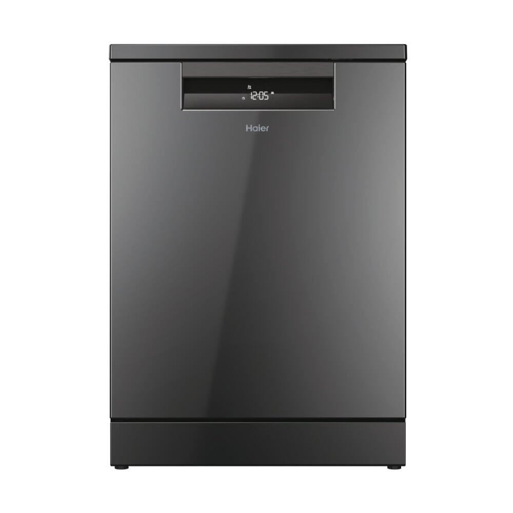 Haier i-Pro Series 5 XF 6B0M3PDA-80 Wifi Connected Full Size Dishwasher – Graphite – B Rated #403238