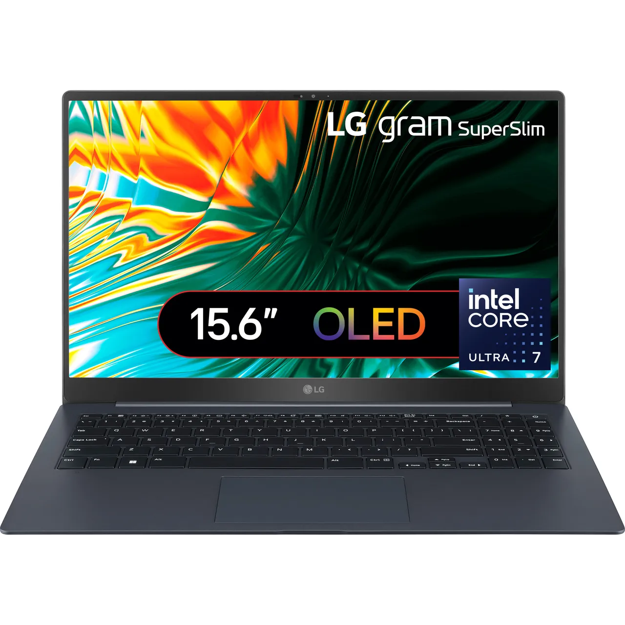 LG gram SuperSlim OLED 15.6″ Laptop – Intel® Core™ Ultra 7, 1TB SSD, 16 GB RAM – Neptune Blue #404179
