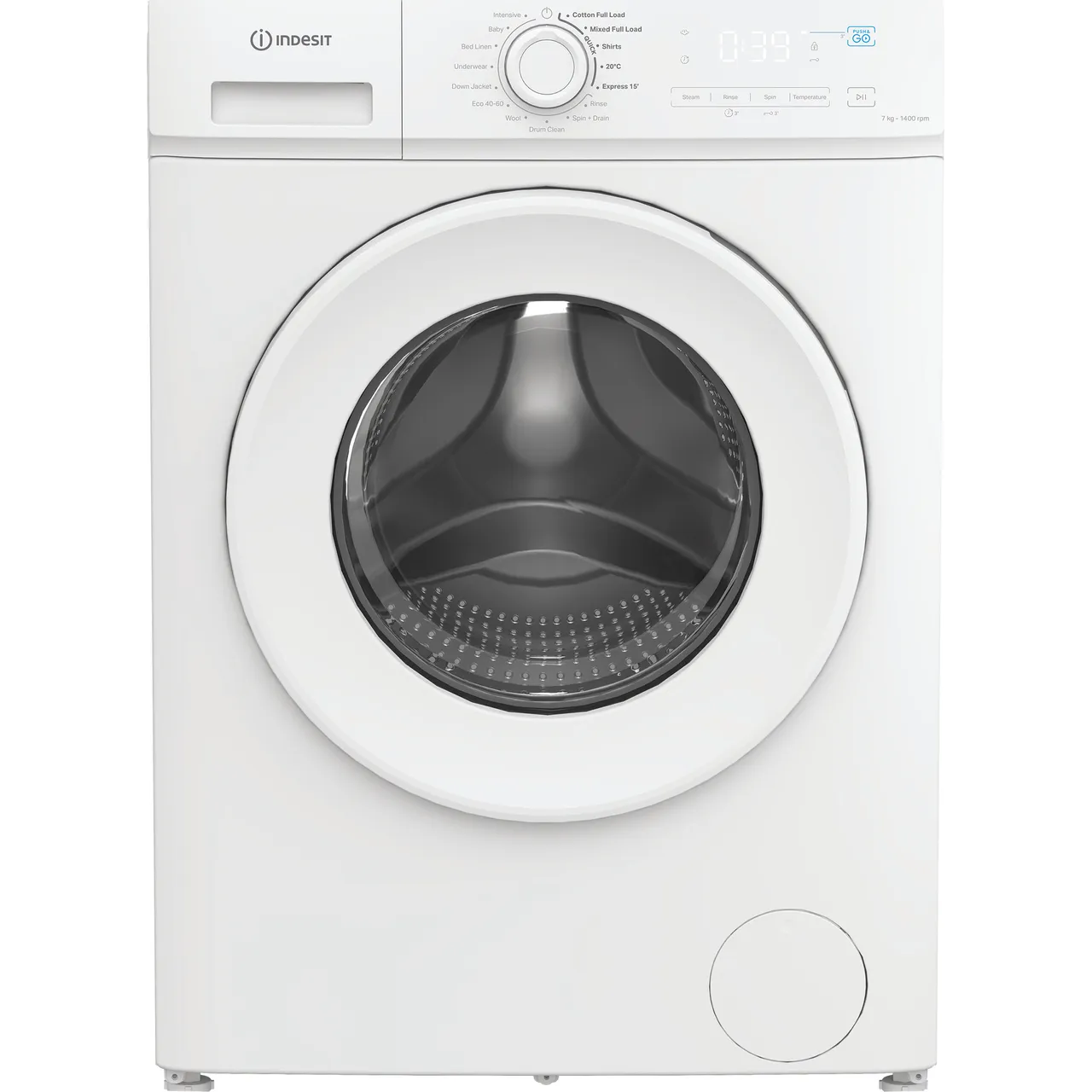 Indesit My Time IMA 764 MY TIME UK 7kg Washing Machine with 1400 rpm – White – A Rated #406032