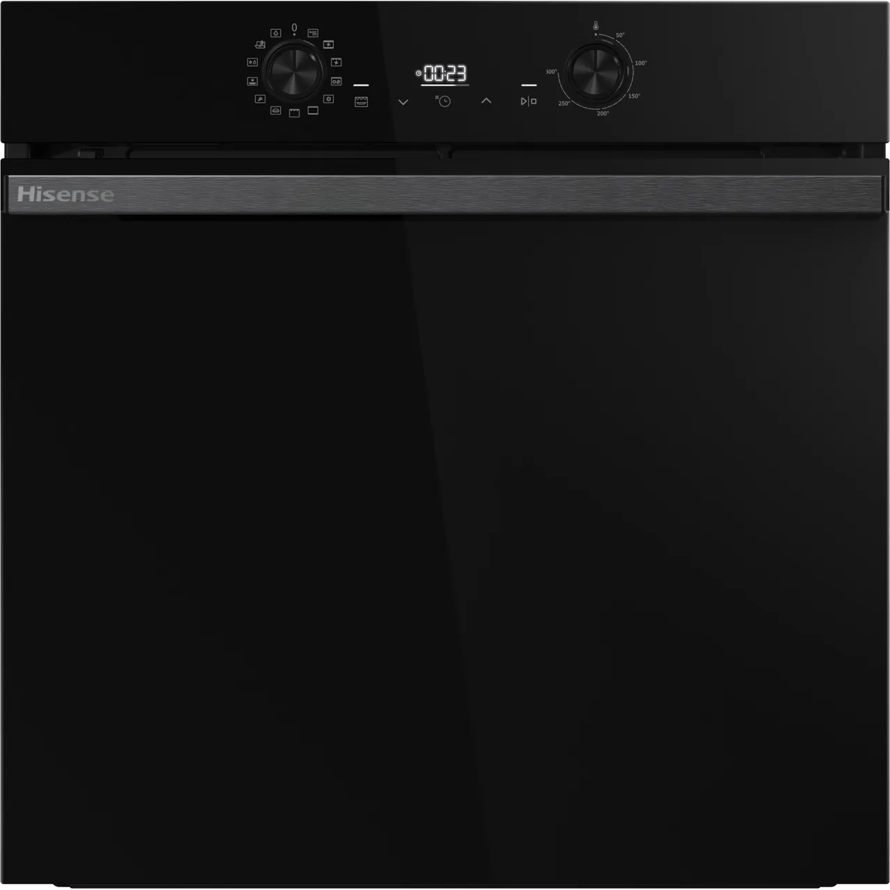 Hisense Hi2 BI626PBUPUK Built In Electric Single Oven with Pyrolytic Cleaning – Jet Black – A+ Rated #405052