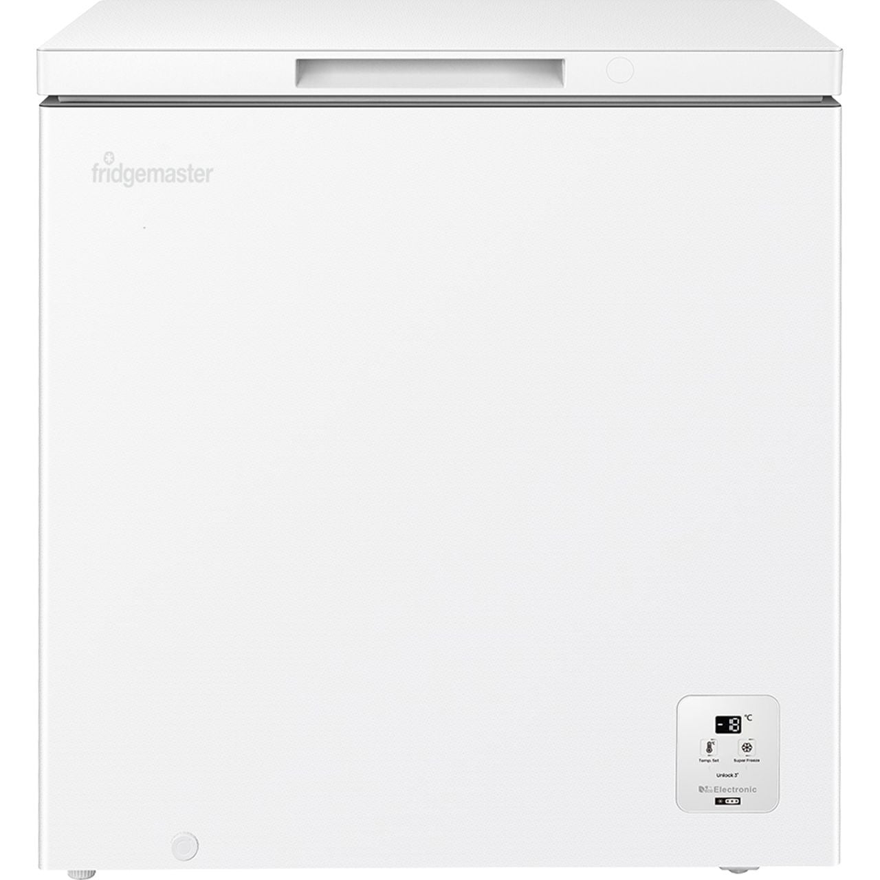 Fridgemaster MCF200E Chest Freezer – White – E Rated #405546
