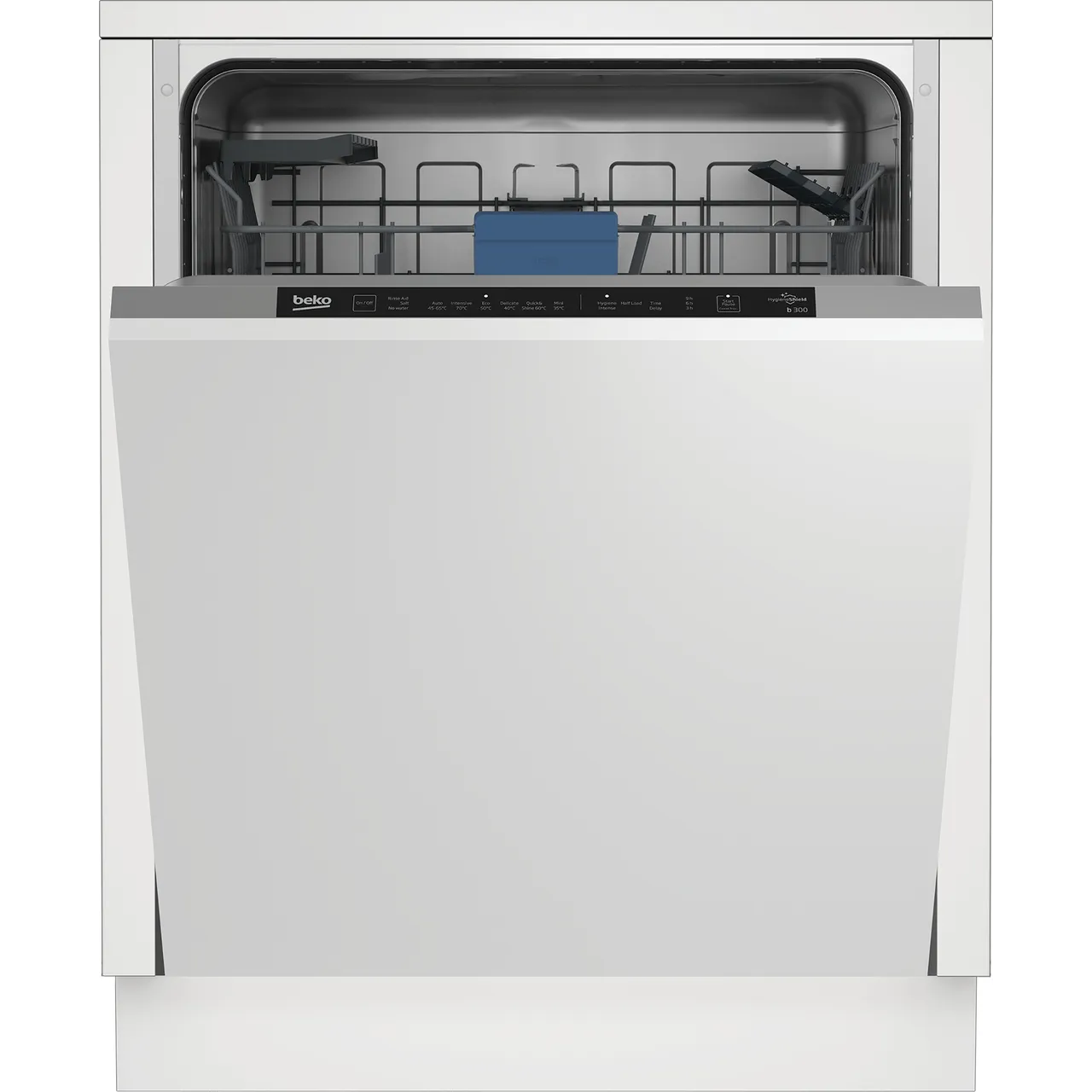 Beko HygieneShield™ BDIN16440 Integrated Full Size Dishwasher – Black Control Panel – C Rated #406044
