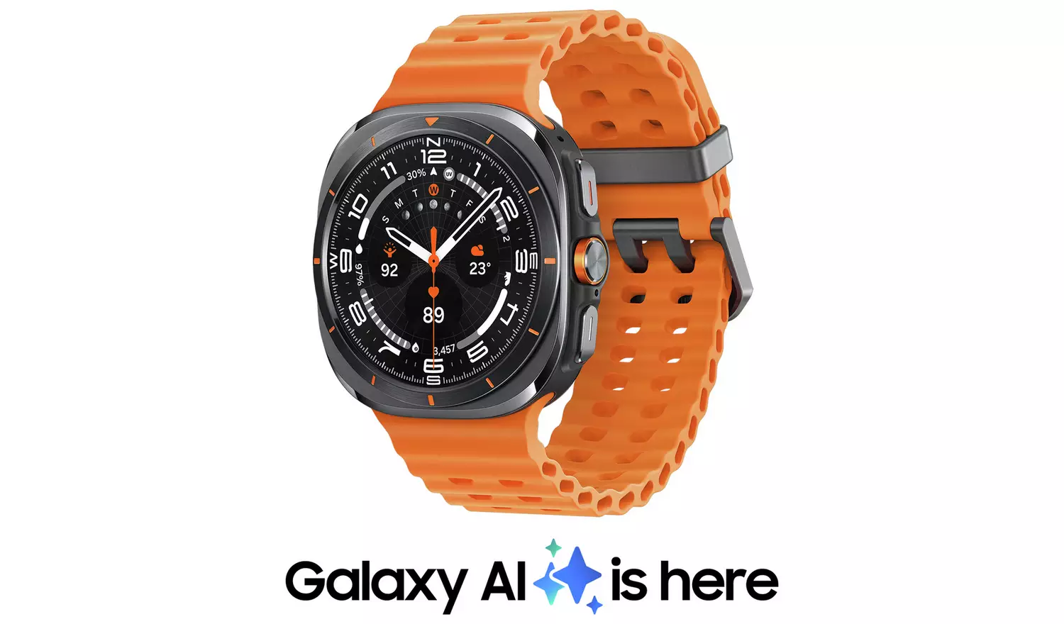 Samsung Galaxy Watch Ultra Smart Watch – Grey & Orange #405461