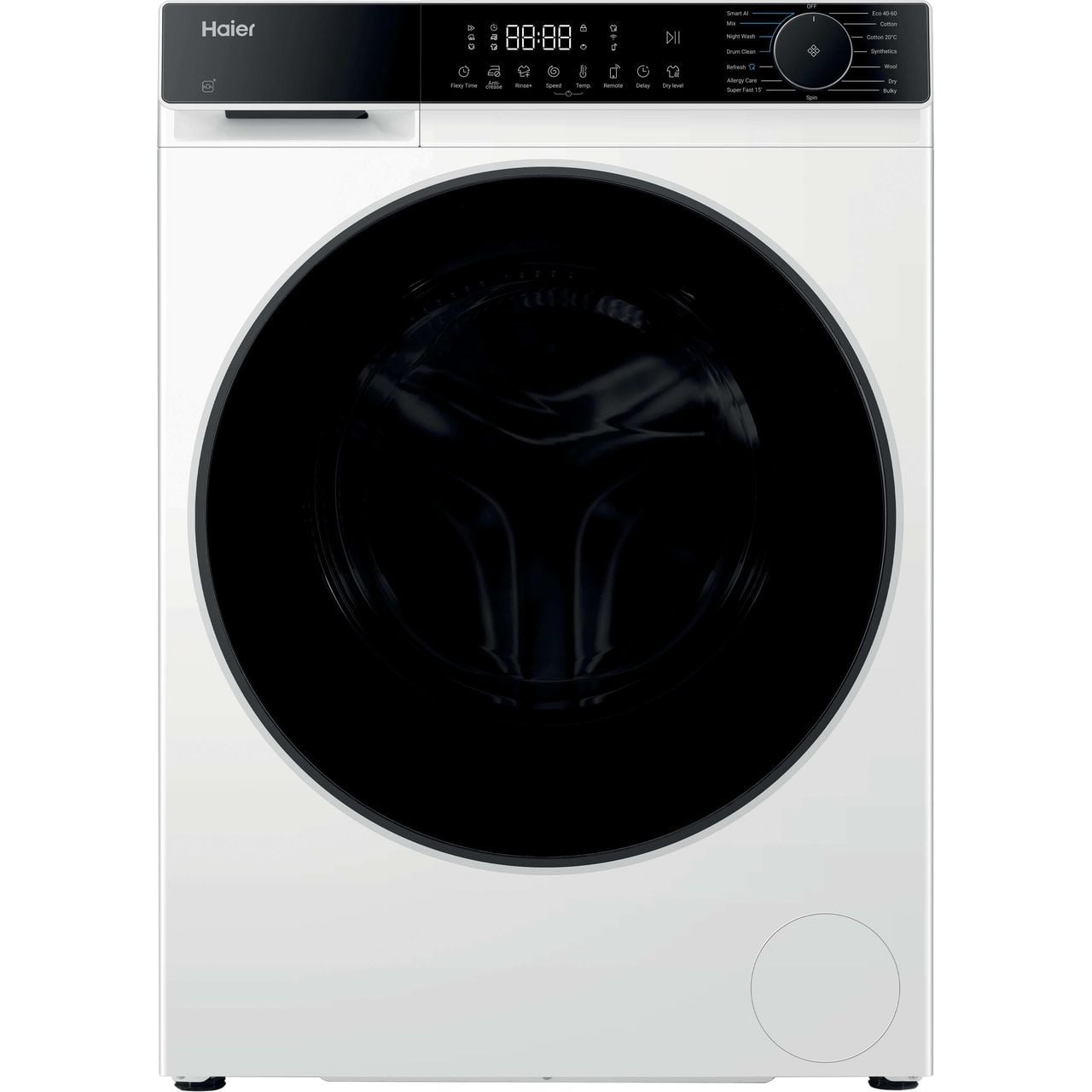 Haier X Series 5 HWD90BP14357TUUK Wifi Connected 9Kg / 5Kg Washer Dryer with 1400 rpm – White – D Rated [Wash&Dry], A Rated [Wash Only] #405027