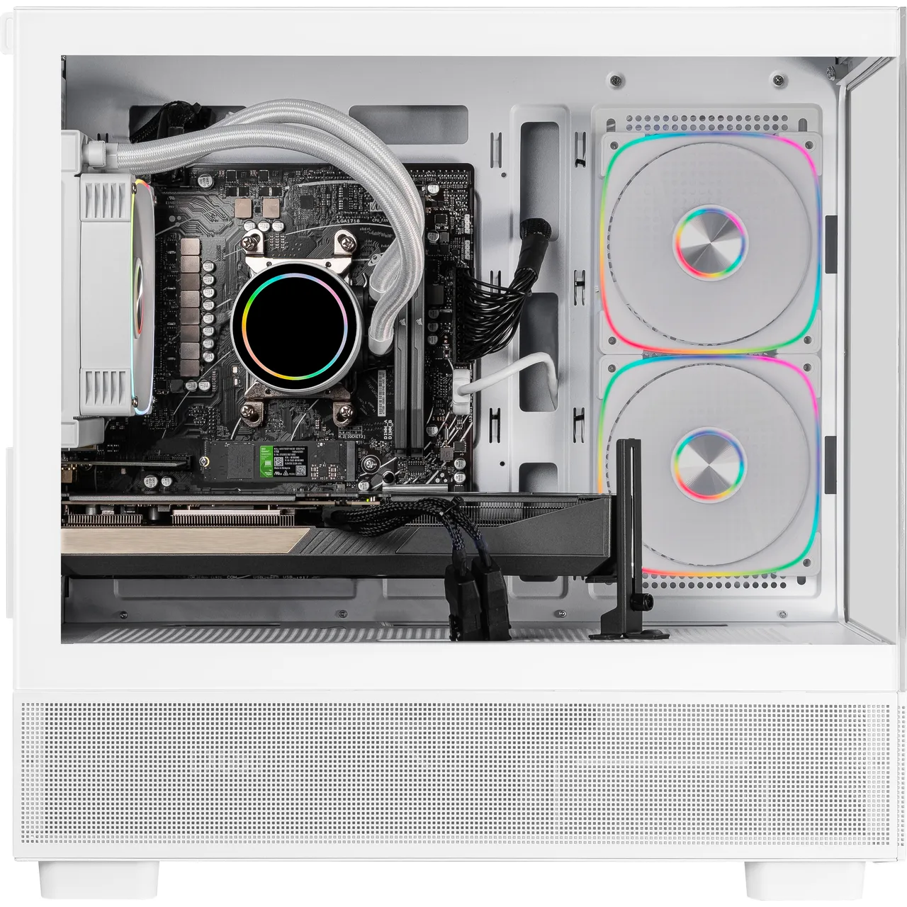 3XS Core 5070 RGB Gaming PC – NVIDIA® GeForce RTX™ 5070, AMD Ryzen™ 7, 1TB SSD – White #405280