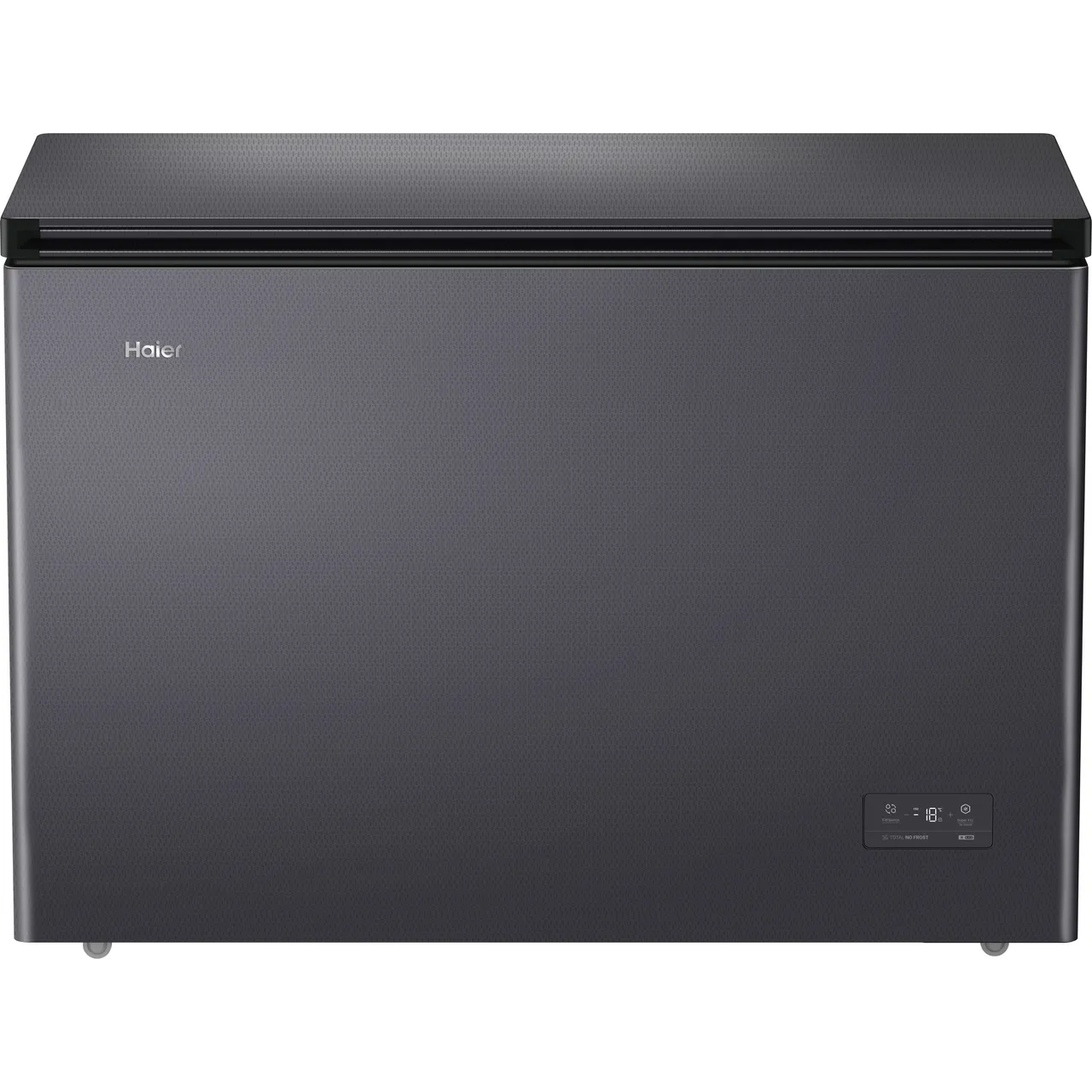 Haier HCE300NFEK Total No Frost Chest Freezer – Dark Inox – E Rated #405980