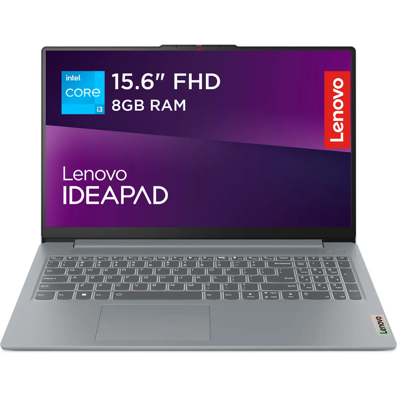 Lenovo IdeaPad Slim 3 15.6″ Laptop – Intel® Core™ i3 N-series, 128GB eUFS, 8 GB RAM – Grey #405763