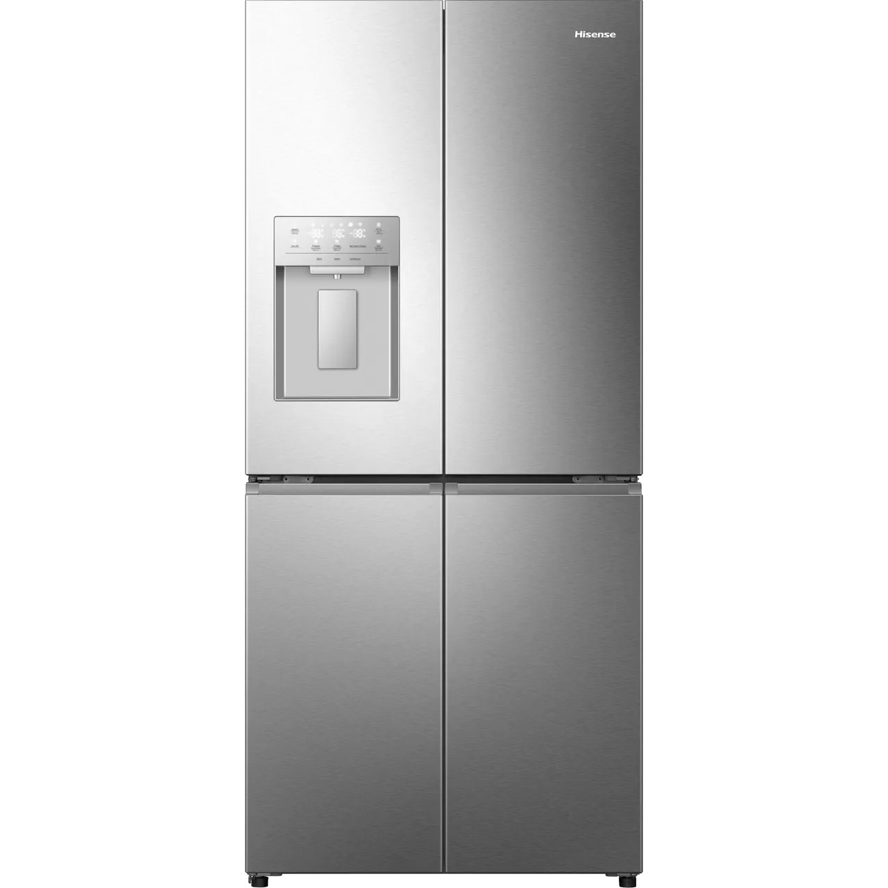 Hisense PureFlat RQ5P470SYID Non-Plumbed Total No Frost American Fridge Freezer – Stainless Steel – D Rated #404656