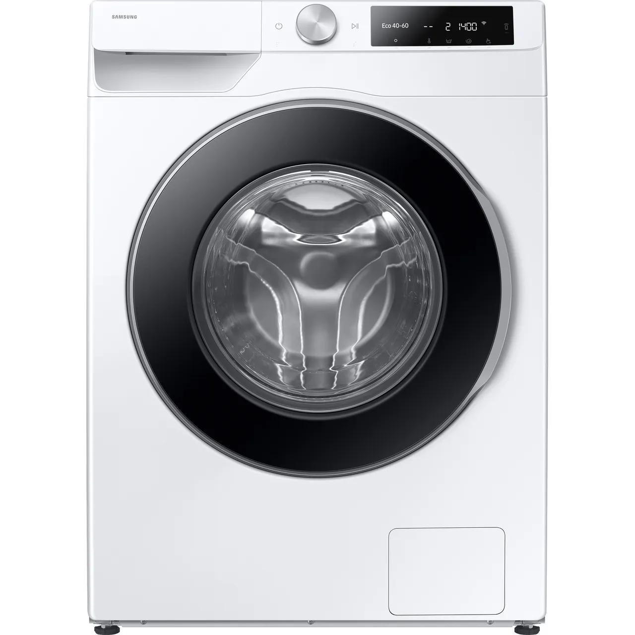 Samsung Series 6 AI Energy ecobubble™ WW90DG6U25LEU1 9kg WiFi Connected Washing Machine with 1400 rpm – White – A Rated #406037