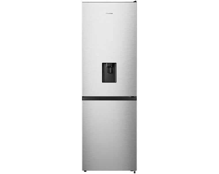 Hisense RB390N4WCE 186cm 60/40 No Frost Fridge Freezer – Stainless Steel – E Rated #404437