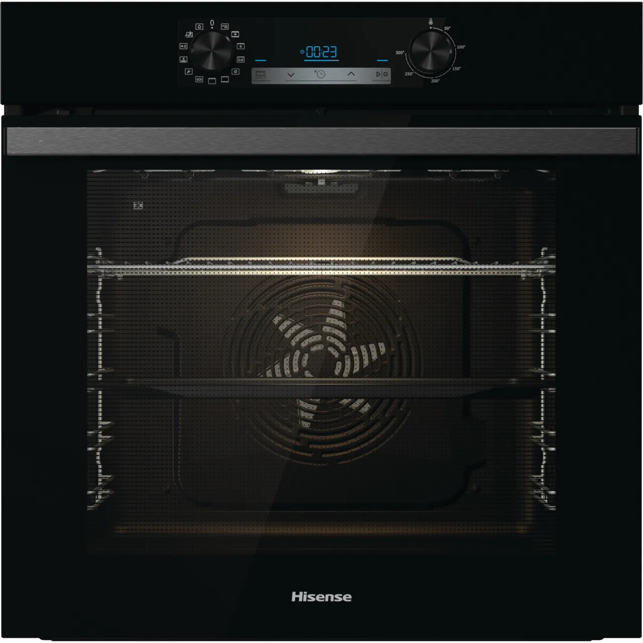 Hisense BI64211PB Built In Electric Single Oven with Pyrolytic Cleaning – Black – A+ Rated #405338