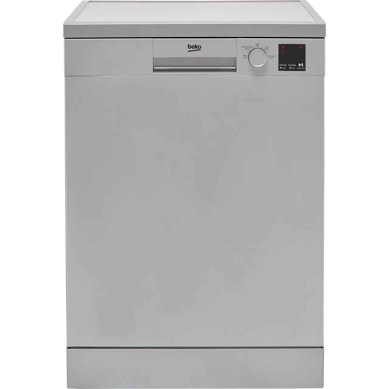Beko DVN04X20S Full Size Dishwasher – Silver – E Rated #405651