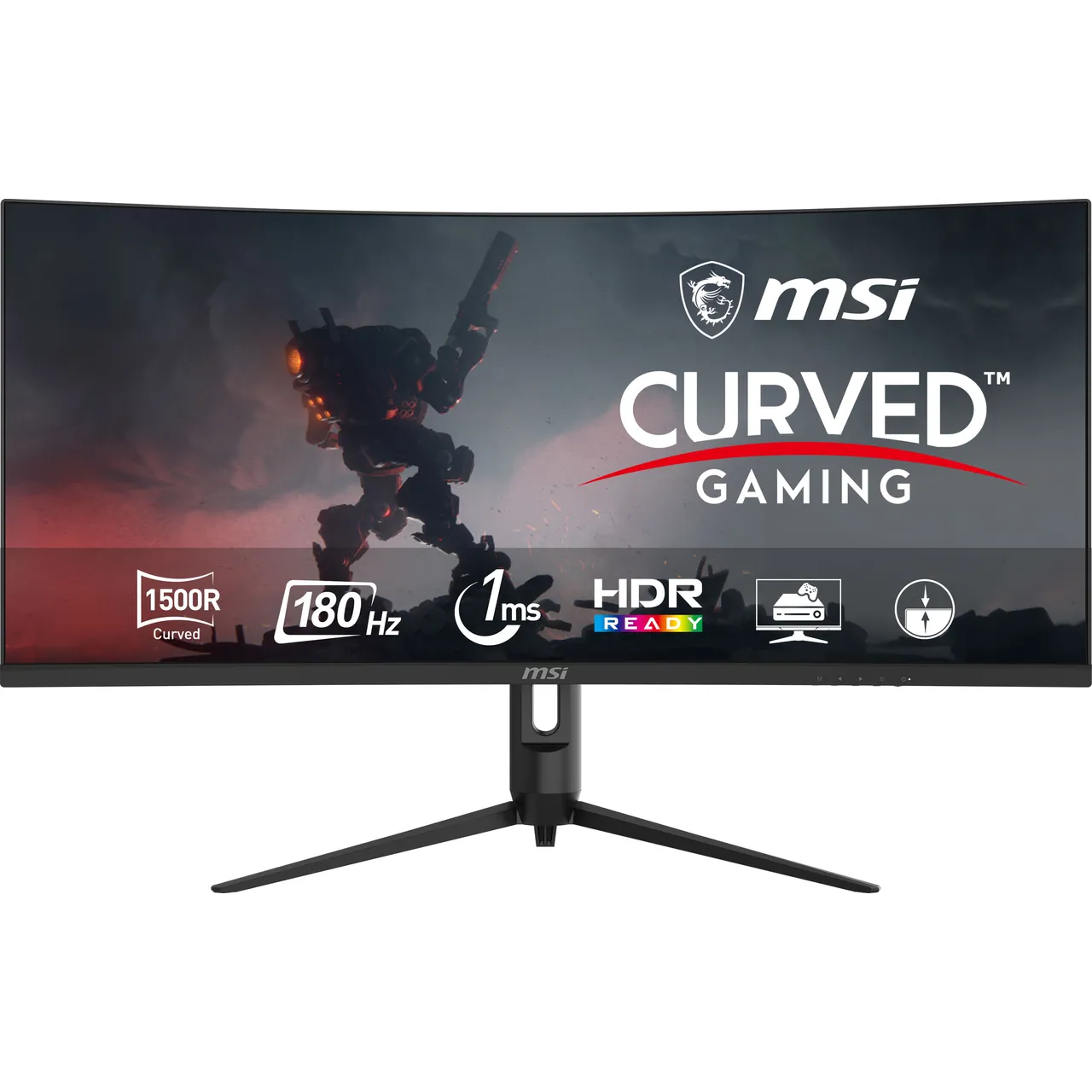 MSI MAG 342CQR E2 34″ UltraWide Quad HD 180Hz Curved Gaming Monitor – Black #404692