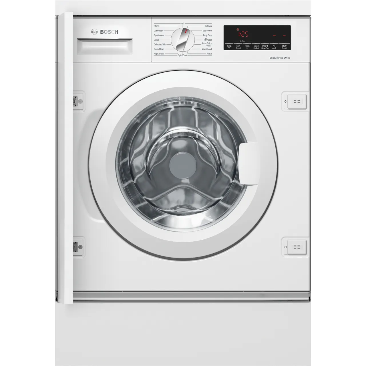 Bosch Series 8 WIW28502GB Integrated 8kg Washing Machine with 1400 rpm – White – C Rated #405263