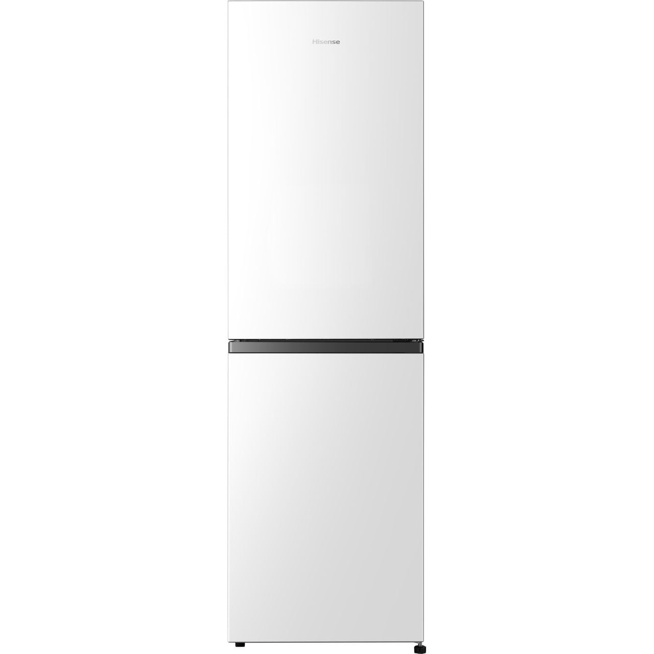 Hisense RB327N4BWE 182cm 50/50 No Frost Fridge Freezer – White – E Rated #405274