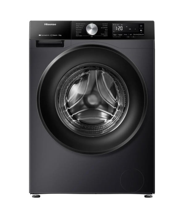 Hisense 3S Series WF3S1243BB3 12kg WiFi Connected Washing Machine with 1400 rpm – Black – A Rated #406171