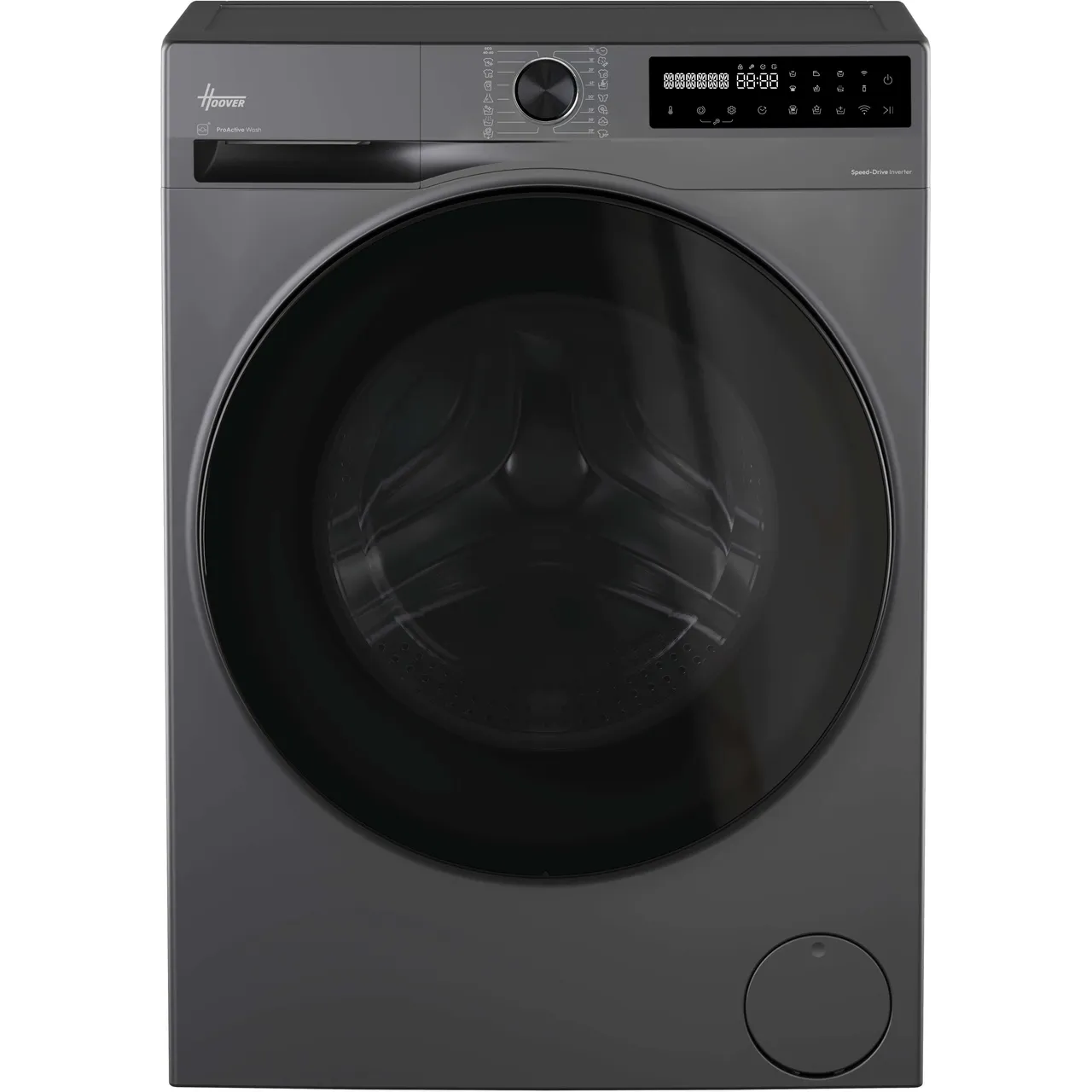Hoover Pro Wash Series 5 HBP 49SBL8G-80 9kg Washing Machine with 1400 rpm – Graphite – A Rated #405924