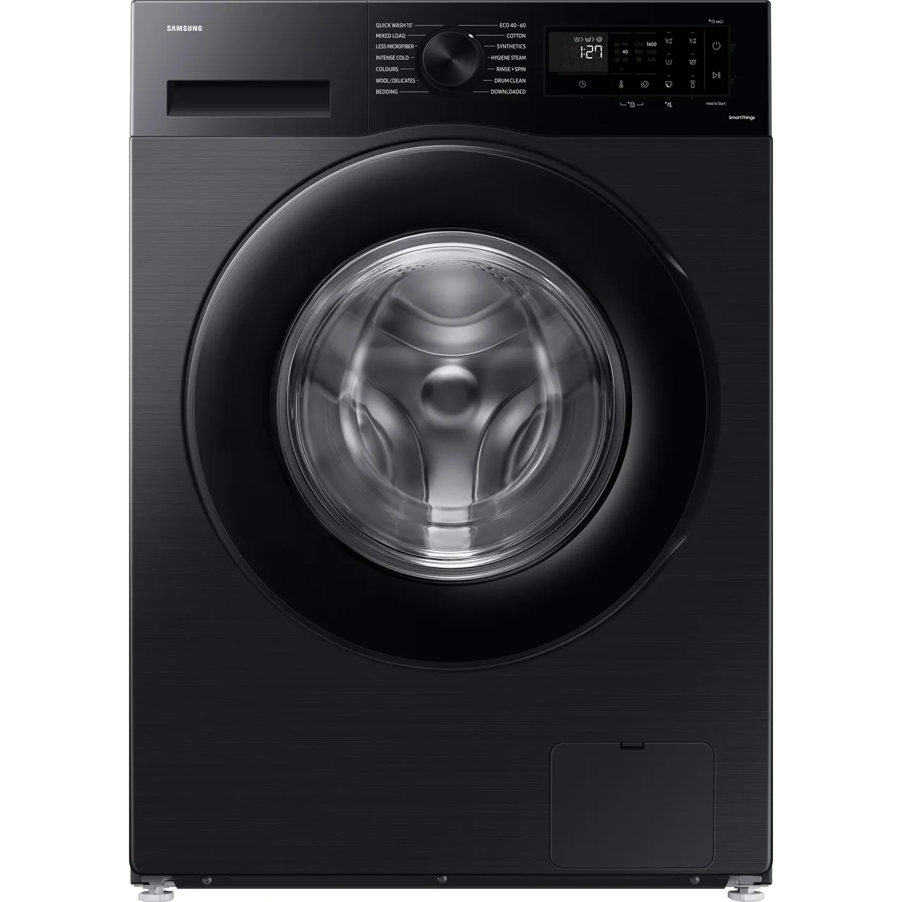 Samsung Series 5 AI Energy ecobubble™ WW80CGC04DAB 8kg WiFi Connected Washing Machine with 1400 rpm – Black – A Rated #405567
