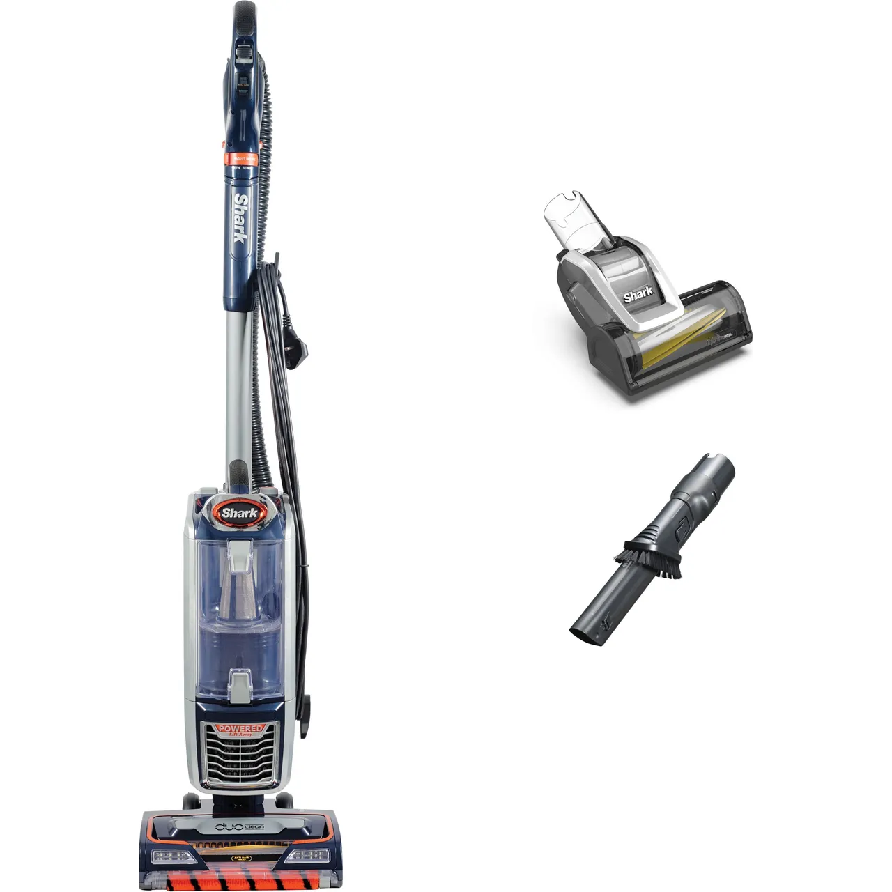 Shark Anti-Hair Wrap with Powered Lift Away and True Pet NZ801UKT Upright Vacuum Cleaner #404784