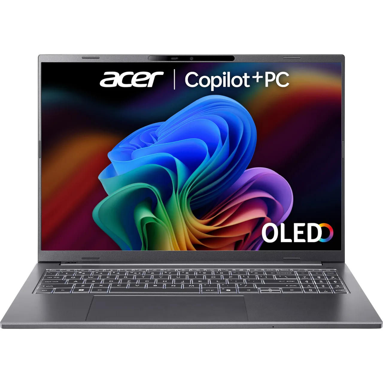 Acer Aspire 16 AI 16 A16-61M OLED 16″ Copilot+ Laptop – AMD Ryzen™ AI 7, 1TB SSD, 16 GB RAM – Iron #405762