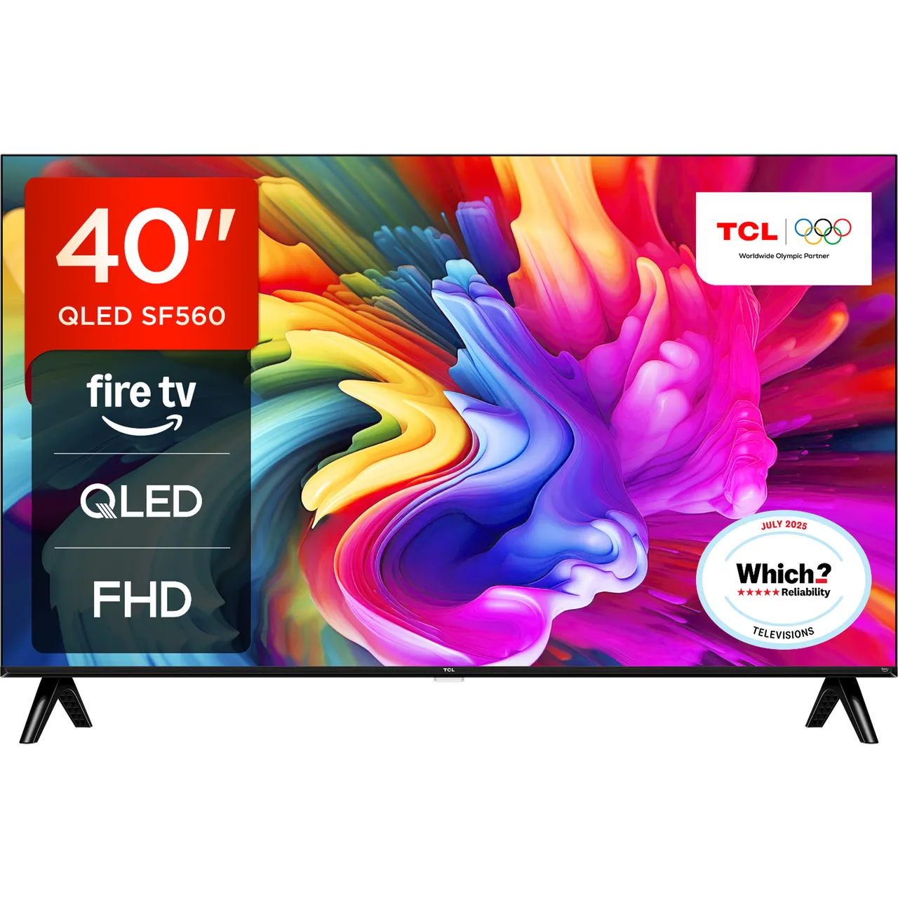 TCL SF560 40″ Full HD QLED Smart Fire Freely TV [2025] – 40SF560-UK #405807