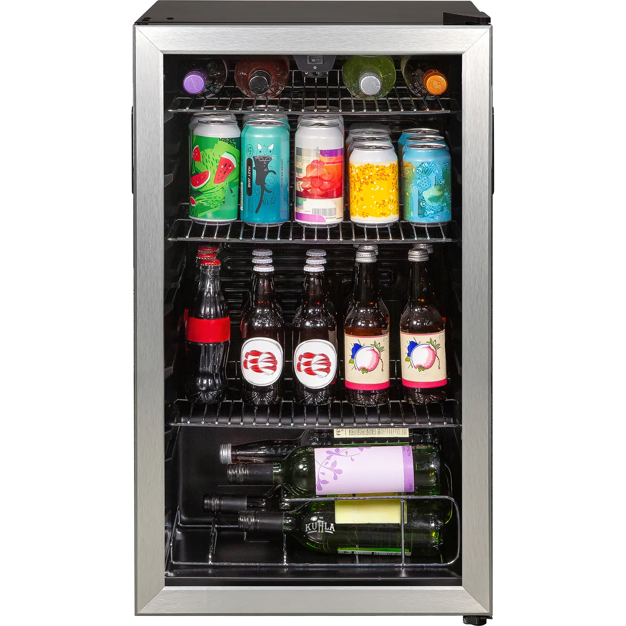 Kuhla K48BC101SS Wine Cooler – Stainless Steel – E Rated #405355