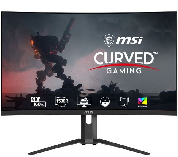 MSI MAG 321CUP 4K Ultra HD 32″ Curved VA Gaming Monitor – Black #404687