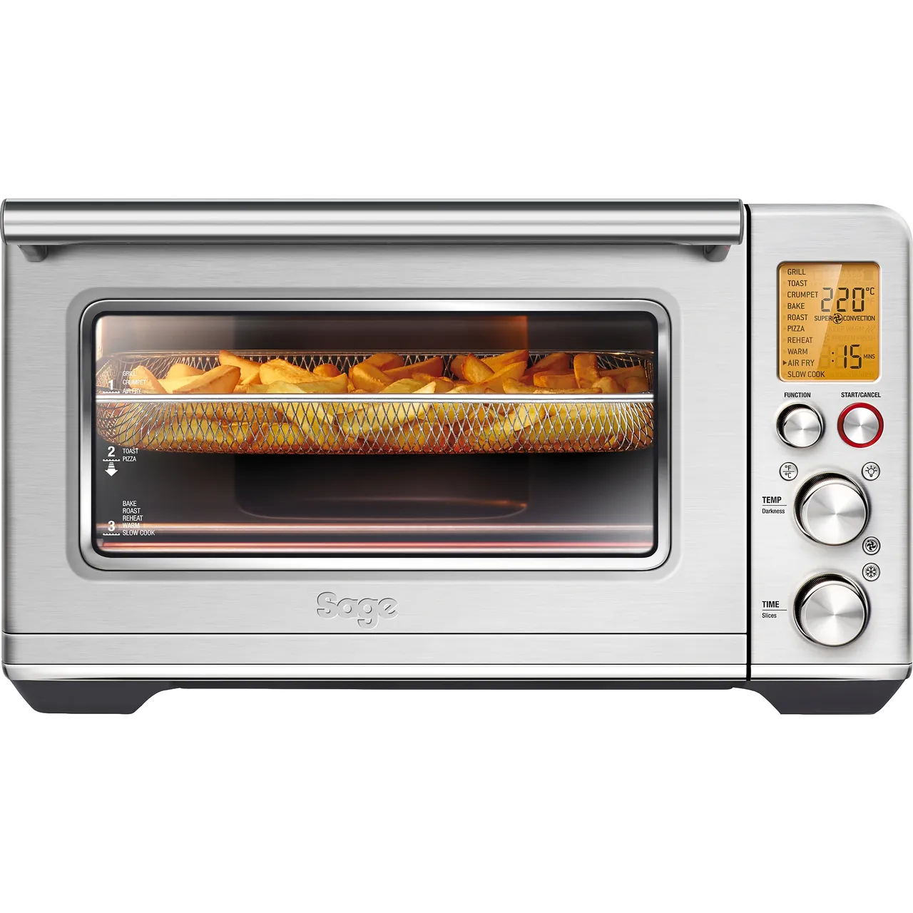 Sage The Smart Oven™ Air Fryer SOV860BSS Mini Oven – Brushed Stainless Steel #407226