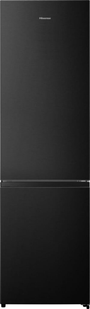 Hisense RB440N4AFA 202cm 70/30 No Frost Fridge Freezer - Black Stainless Steel - A Rated #407604