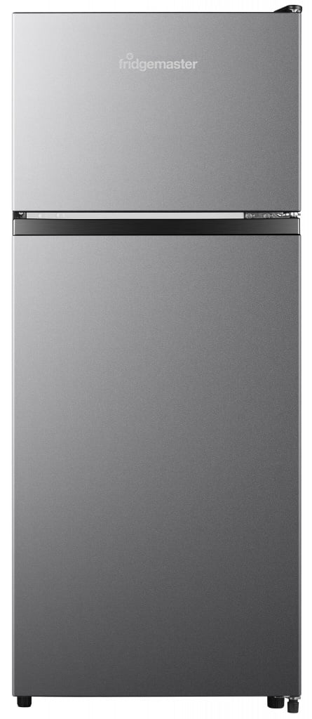 Fridgemaster MTM48120ES 117cm 80/20 Small Fridge Freezer – Silver – E Rated #407871