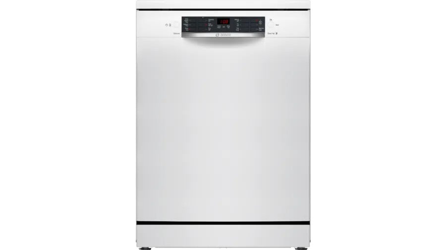 Bosch Series 2 SMS26AW08G Full Size Dishwasher – White – E Rated #406176