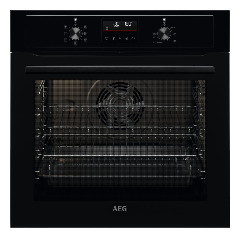 AEG 3000 SurroundCook BCX33501KB Built In Electric Single Oven – Black – A Rated #407476