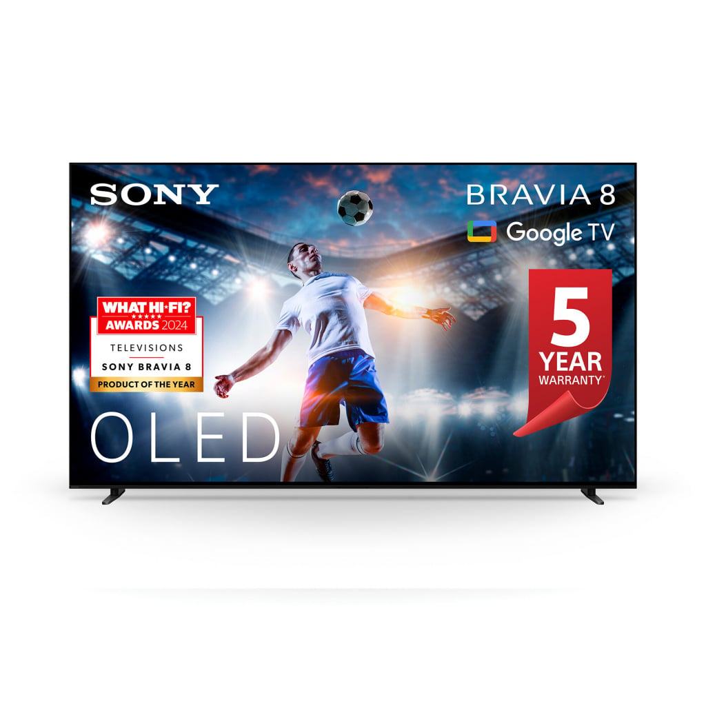 Sony BRAVIA 8 XR80 55″ 4K Ultra HD OLED Smart Android TV [2024] – K55XR80PU #407499