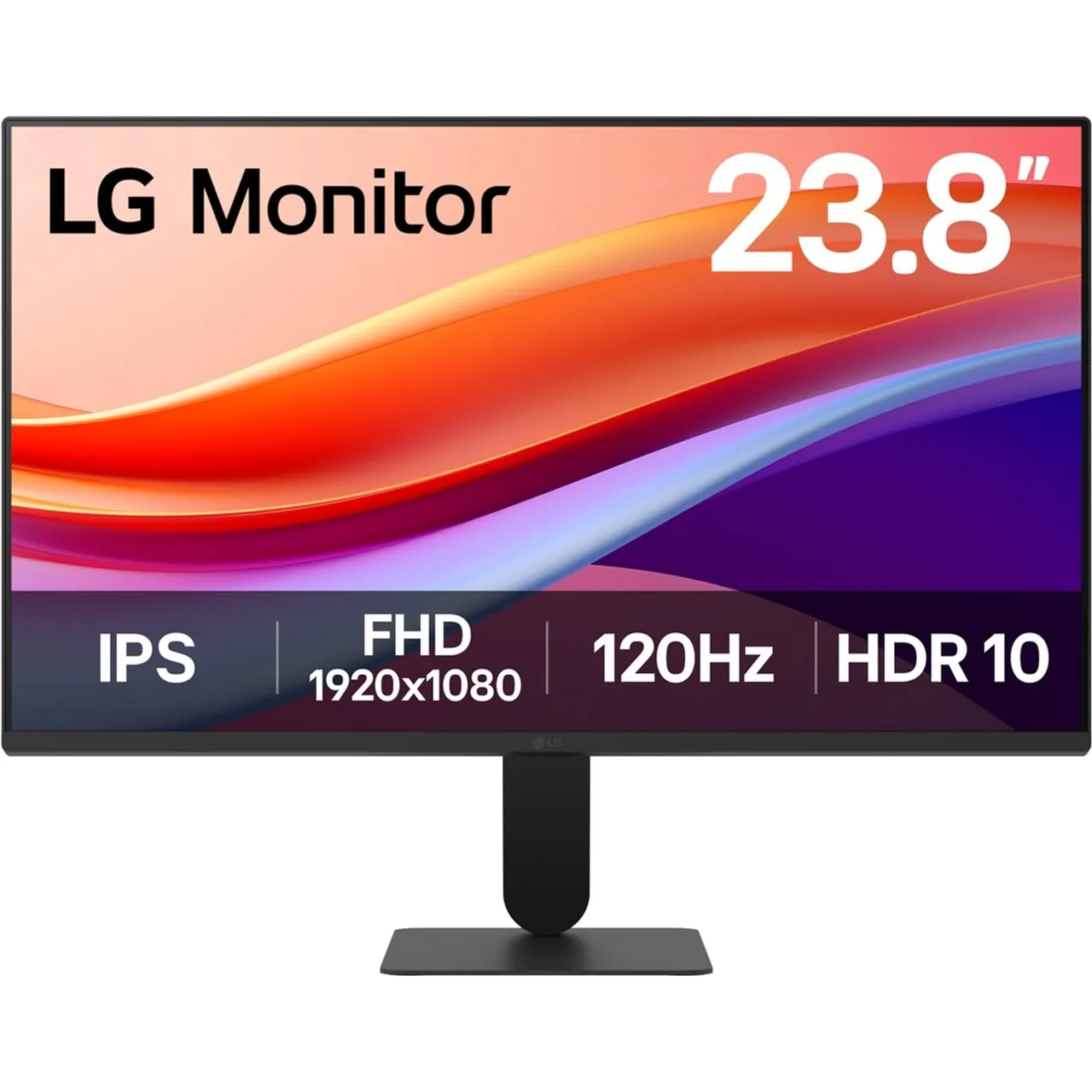 LG 24U411A-B 23.8″ Full HD 120Hz Monitor – Black #407099